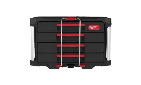 Milwaukee PACKOUT Koffer mit 4 Schubladen 560 x 410 x 360 mm