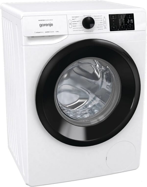 Gorenje WNEI84APS Waschmaschine Dampffunktion Kindersicherung LED Display