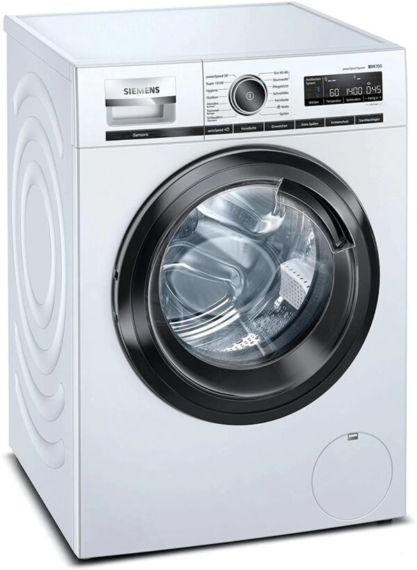Siemens WM14VMA3 iQ700 Waschmaschine / 9kg / A / 1400 U/min / Outdoor-Programm / AntiFlecken-System / speedPack XL Waschen