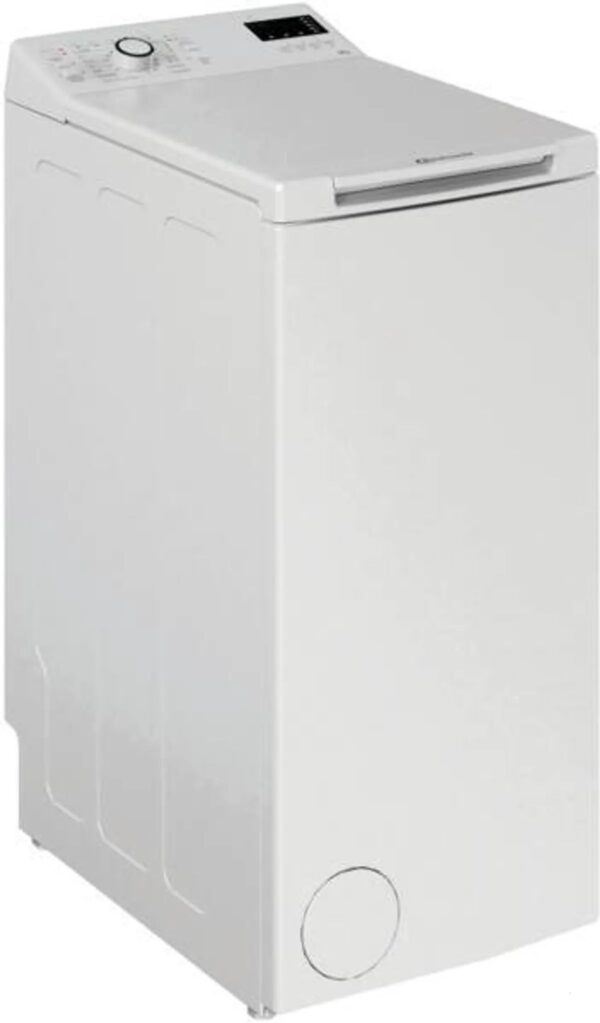 Bauknecht WAT Smart ECO 12 C Waschmaschine Toplader 6 kg Füllmenge Display Schleuderdrehzahl U/min: maximal 1.200 Startzeitvorwahl Weiß